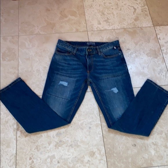 American Rag Ripped men’s Jeans NWOT - Picture 2 of 8